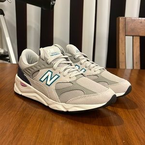 New Balance GSX90ROF X90 Shoes Sneakers new grey Kids Girls Youth Size 6.5